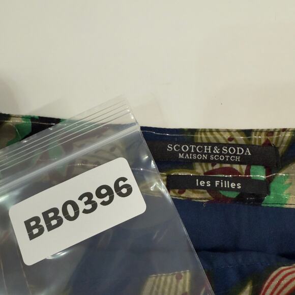 Scotch & Soda L Maison Scotch True Wrap Midi Skirt Floral Flowy Ruffle - Picture 3 of 9